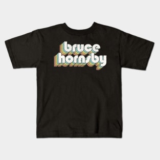 vintage color Bruce Hornsby Kids T-Shirt